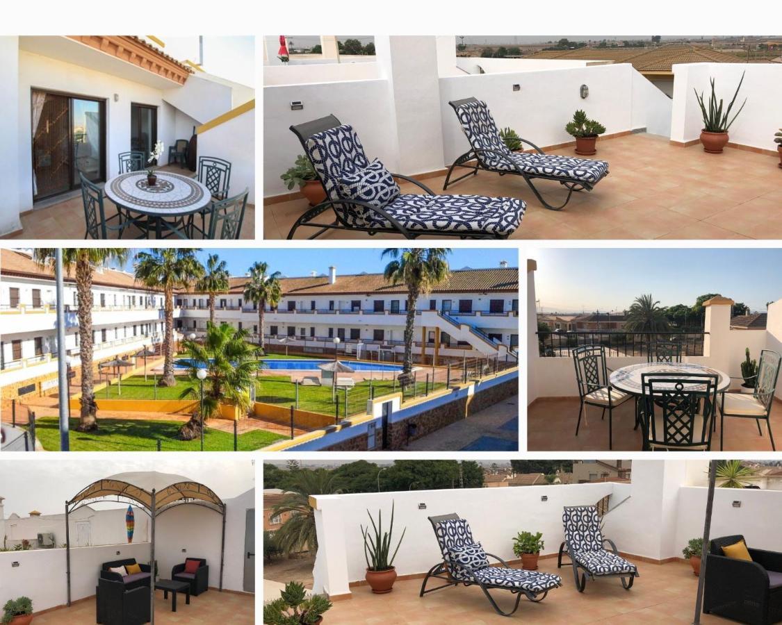 L' Azotea Del Sol Appartement Typique La Puebla Buitenkant foto